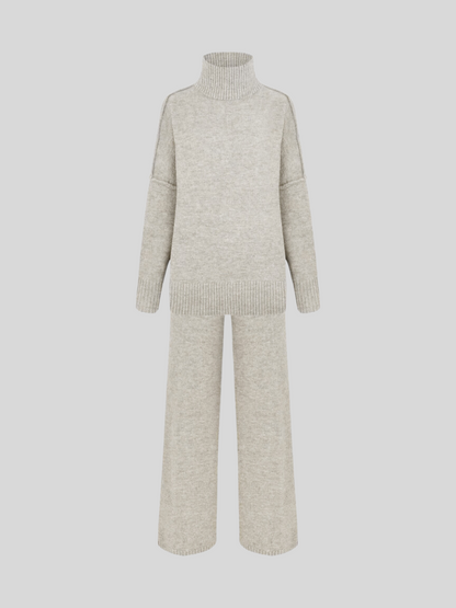 Damen Oversize Strickpullover Weich