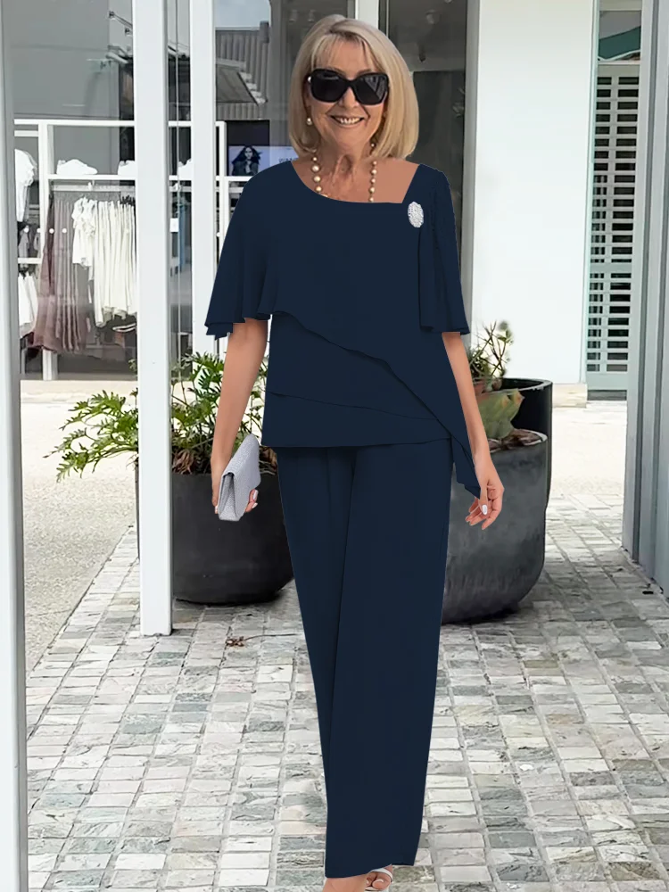Damen Sommerkleid Elegantes Set Leicht
