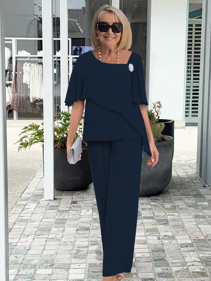 Damen Sommerkleid Elegantes Set Leicht