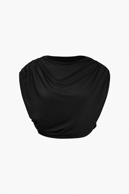 Damen Zweiteiler-Set Drapierung Elegantes