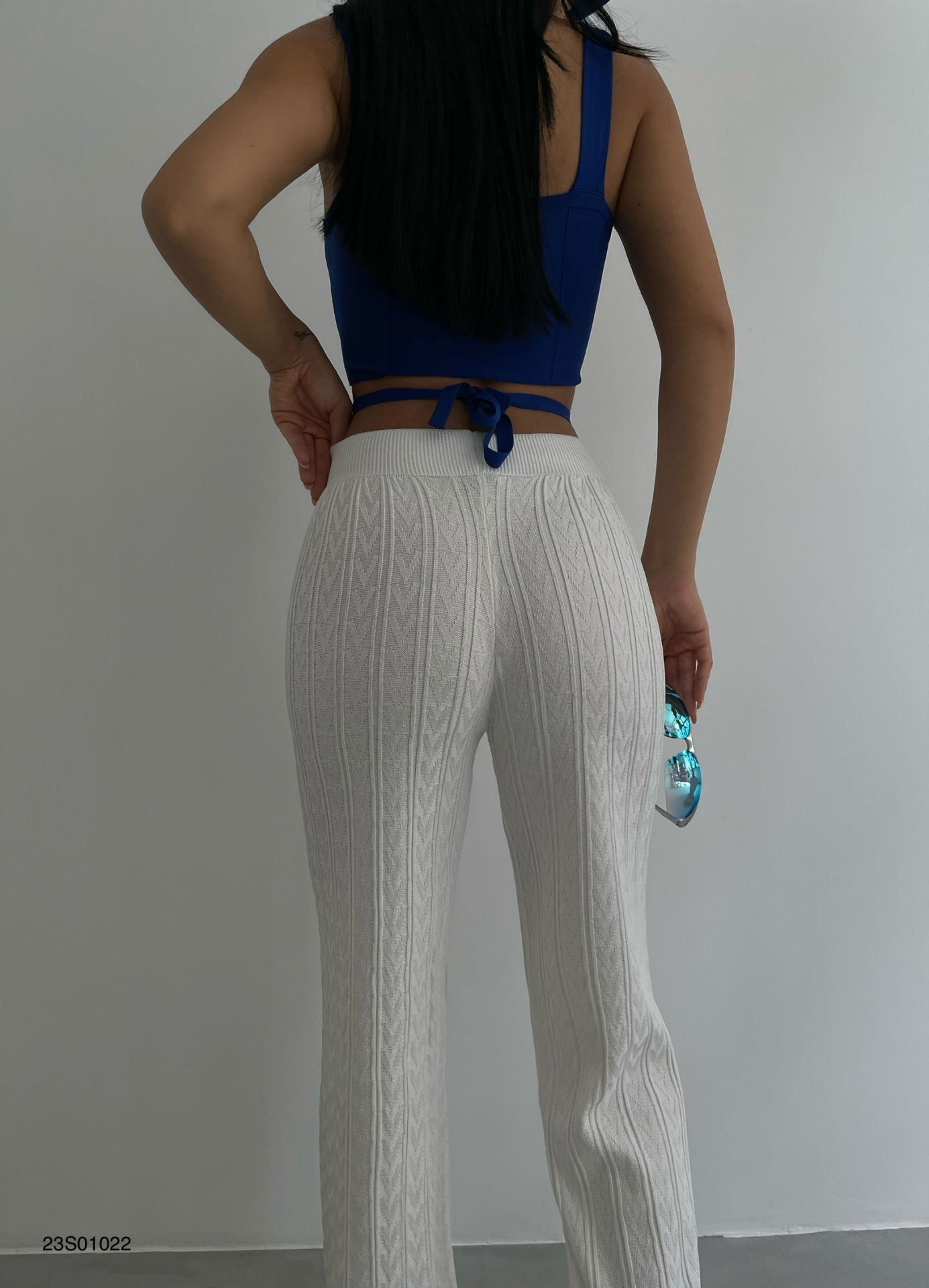 e gehäkelte Damen-Sommerhose Elegant