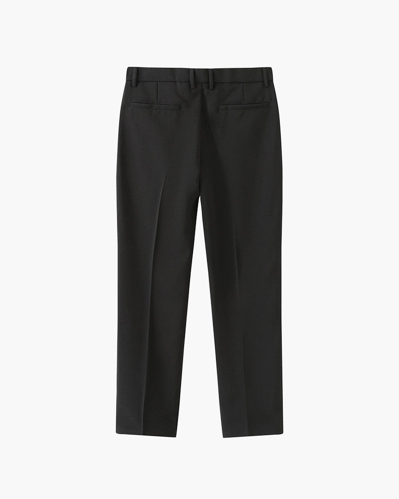 Schmale Herrenhose Slim Fit Hochtailliert