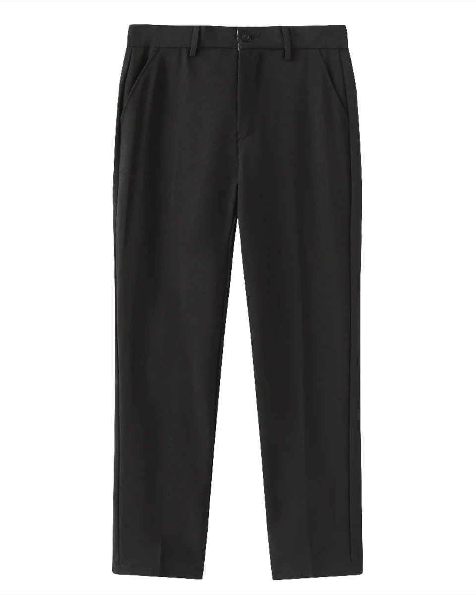 Herren 3-teiliges Outfit-Set mit Zopfmuster Pullover Hose Schuhe