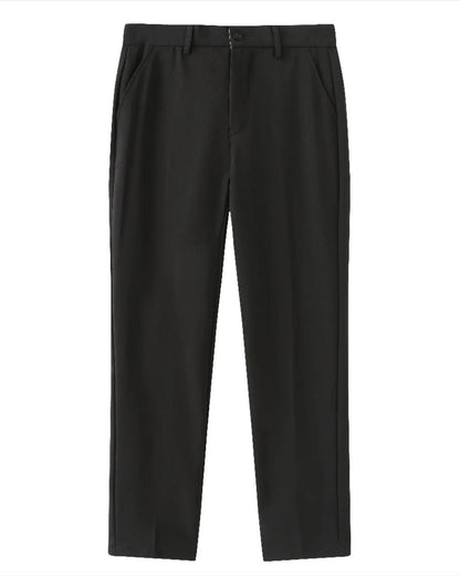 Herren 3-teiliges Outfit-Set mit Zopfmuster Pullover Hose Schuhe