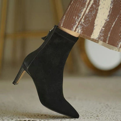 Damen Stilettos Ankle Boots Hochzeitsschuhe