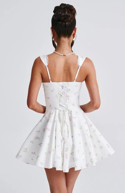 Alessia | Minikleid - Buntes Blumenprint Zendoo.de