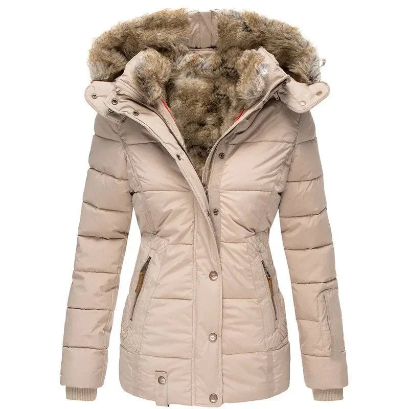 Damen Winterjacke Warm Stilvoll