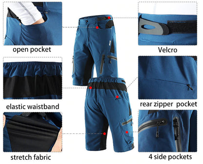 Herren Radhose Atmungsaktive Cycling Shorts