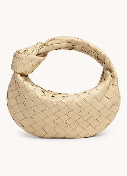 Allegra Handtasche in Beige – vielseitige Schultertasche mit Luxus-Look