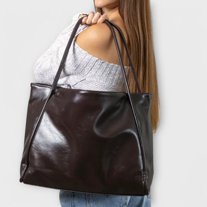 Damen Handtasche Alltag Praktisch Leder