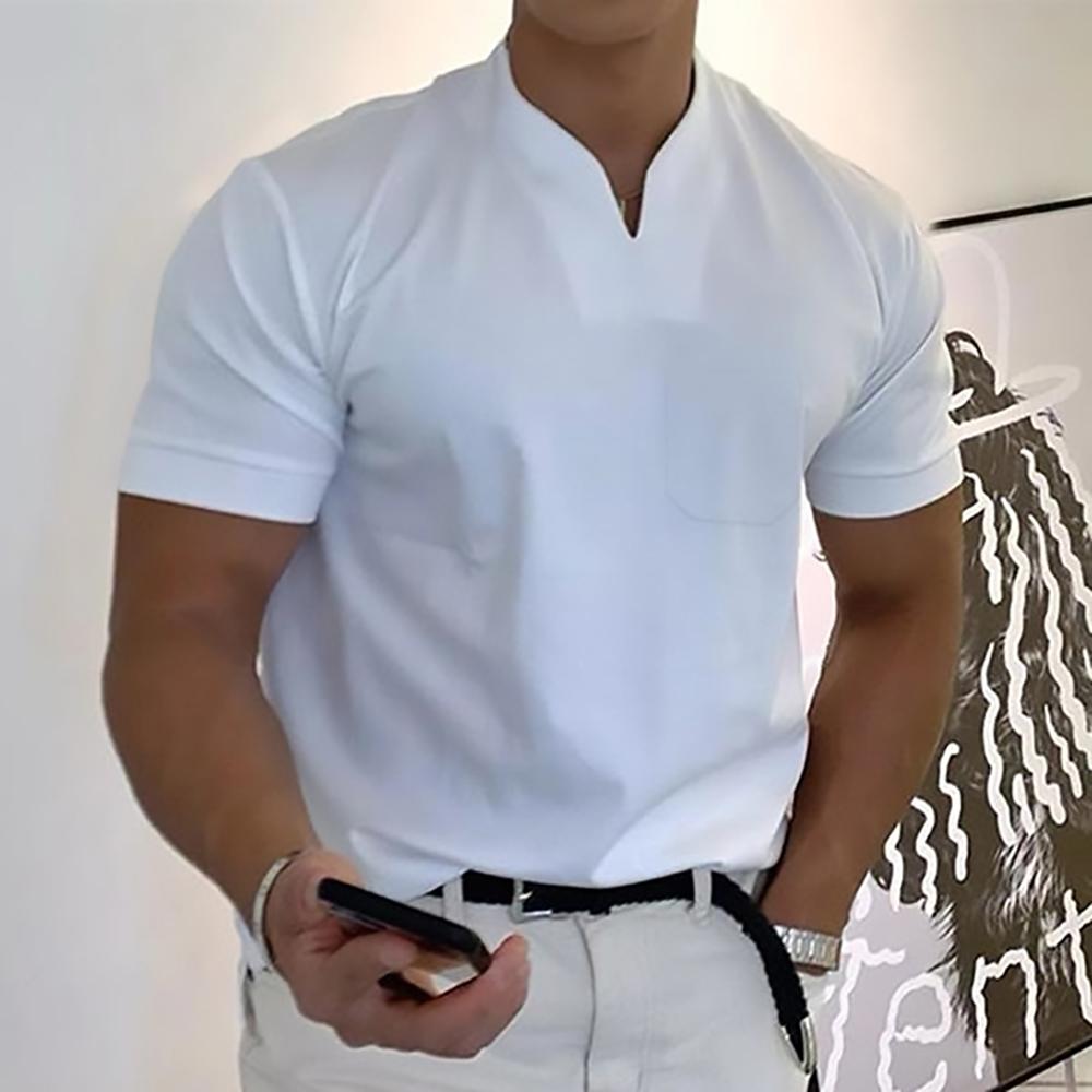 Herren Freizeithemd Bequem Baumwolle