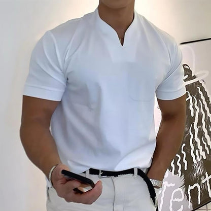 Herren Freizeithemd Bequem Baumwolle