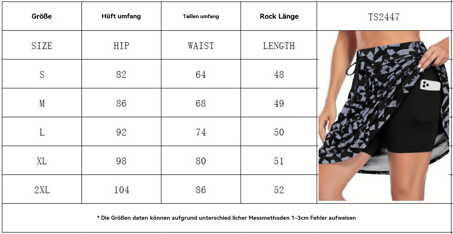Heidi Mode Damen 2-teilige Shorts Bedruckt