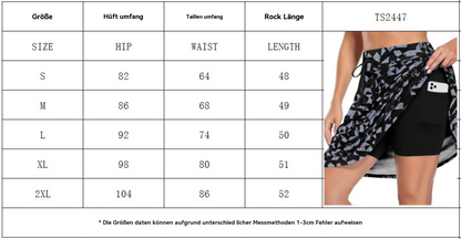 Heidi Mode Damen 2-teilige Shorts Bedruckt