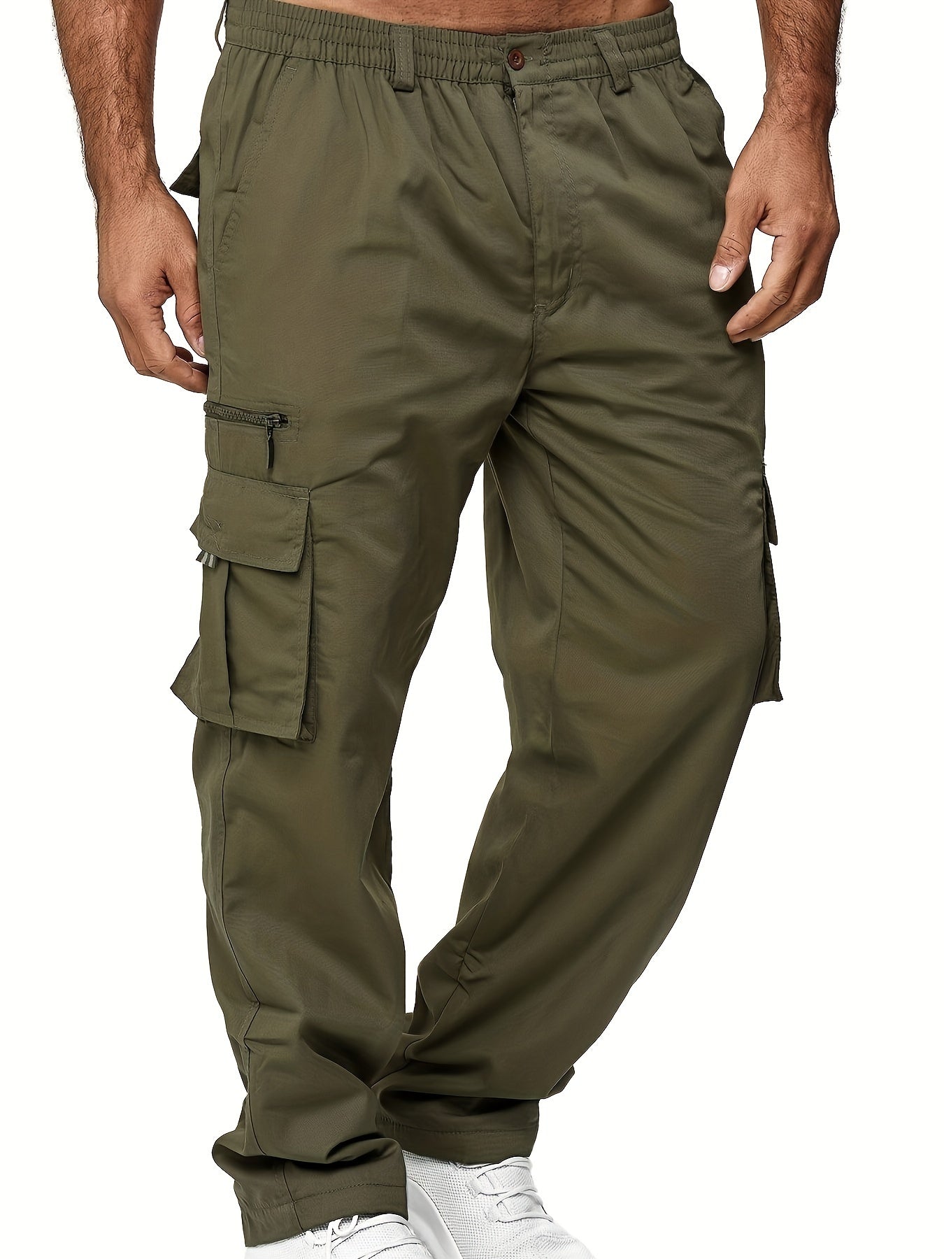 Herren Cargo Hose Bequem Casual Freizeit