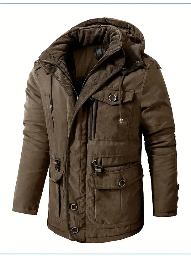 Herren Parka Robust Wasserfest