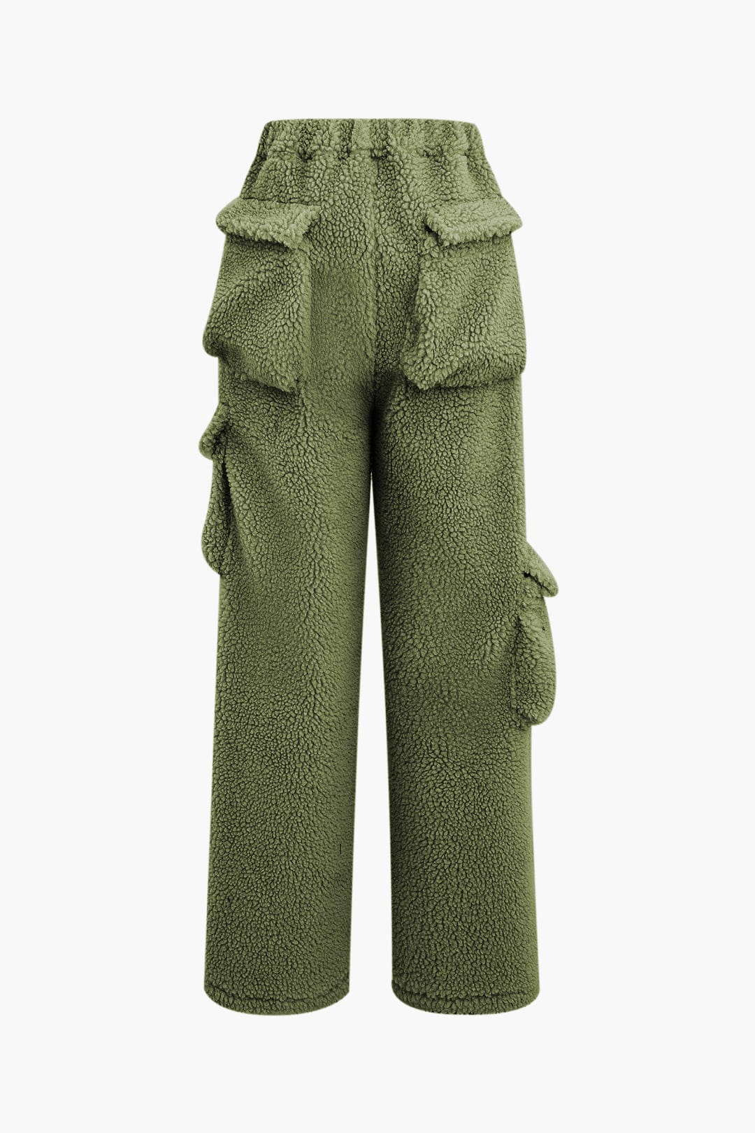 Misha Damen Cargohose Teddy-Cropped-Jacke-Set
