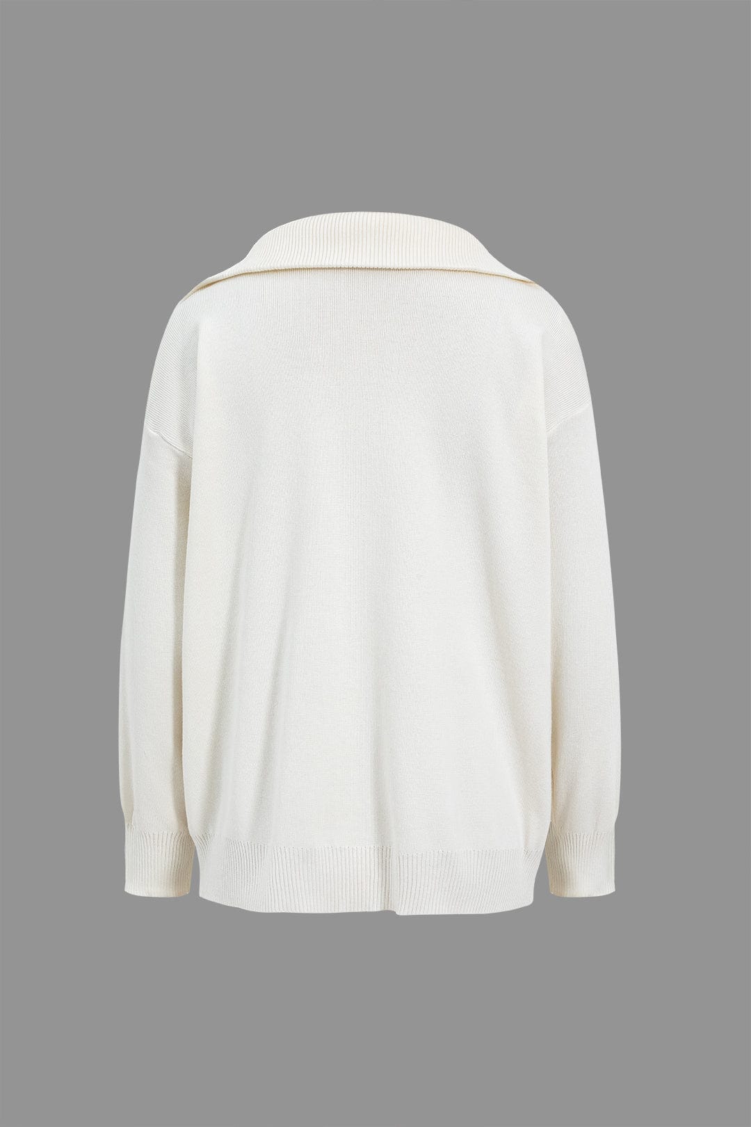 Damen Oversized Pullover Set mit Minirock