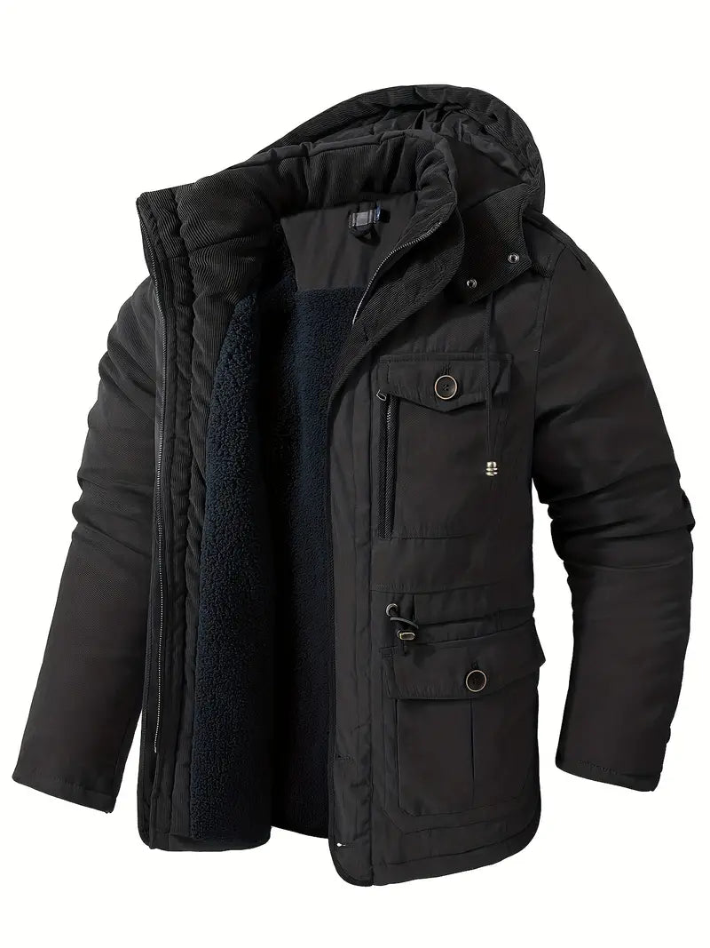 Herren Parka Robust Wasserfest