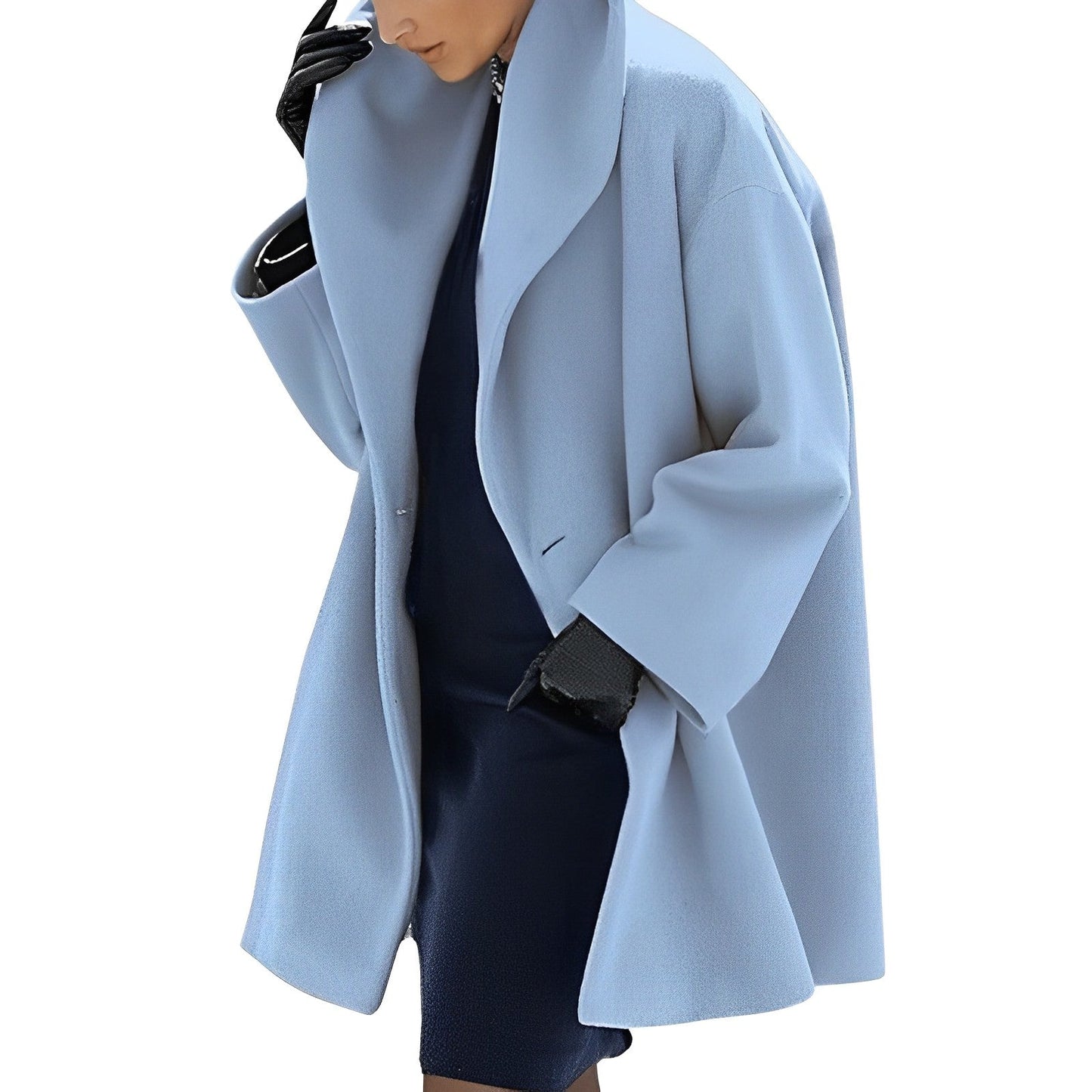 Damen Wolljacke Warm Winterlich Stilvoll