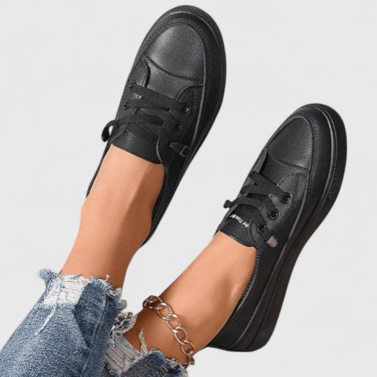 Damen Sneaker Klassisch Schnüren