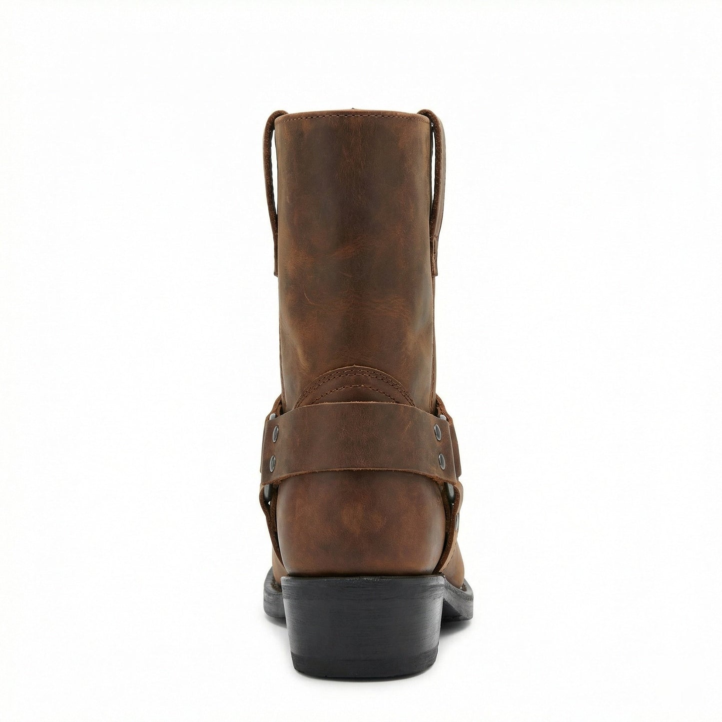 Herren Westernstiefel Leder Schwarz - Norvielle