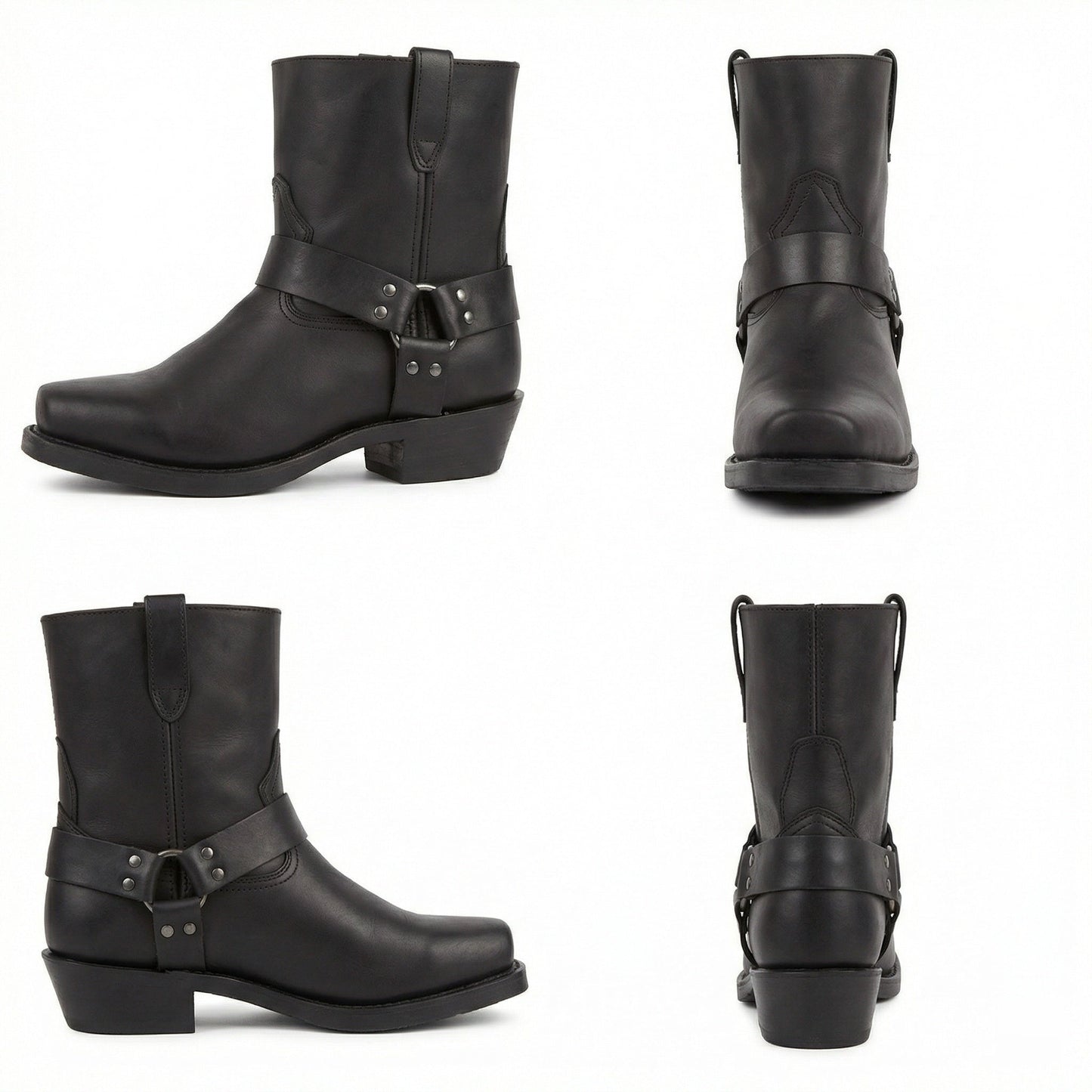 Herren Westernstiefel Leder