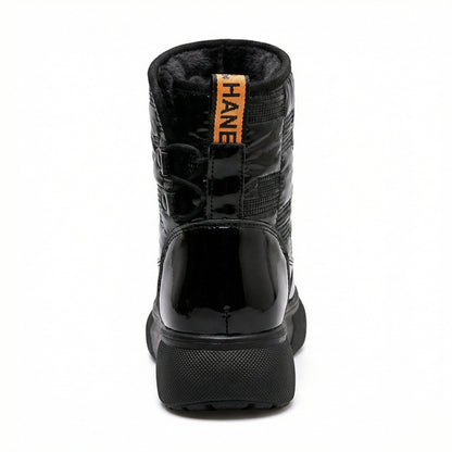 Damen Winterstiefel Wasserdicht Schneestiefel