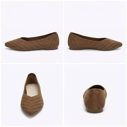 Damen Flache Schuhe Bequem