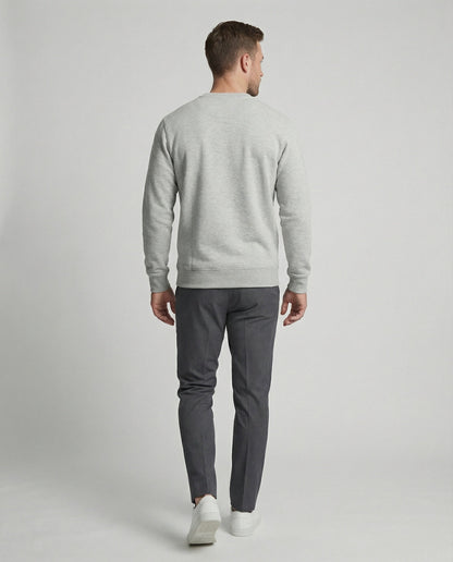 Herren Sweatshirt Rundhals Pullover Modern