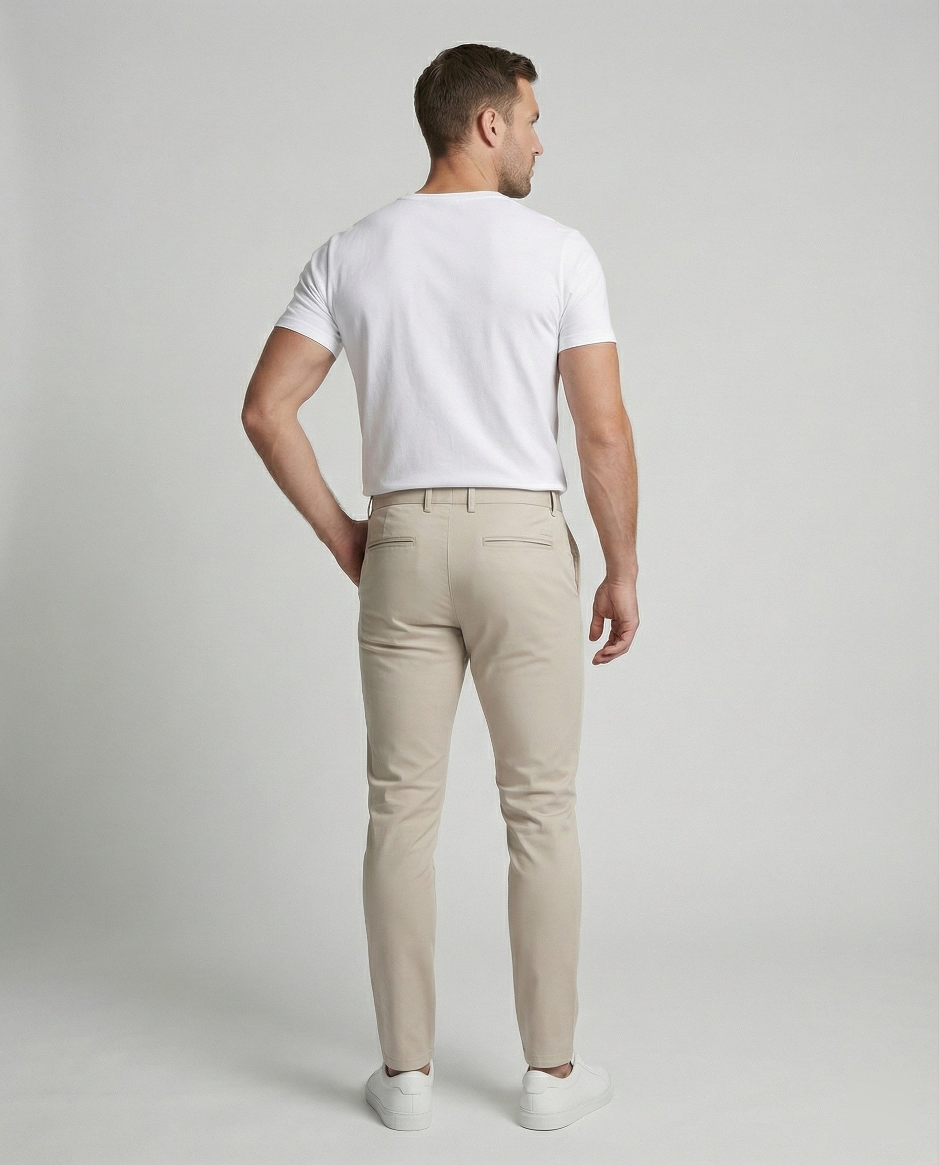 Herren Slim-Fit Jeanshose Elastisch Stretch - Norvielle