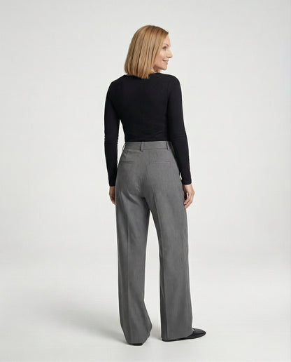 Damen Stoffhose Bügelfalte Elegant