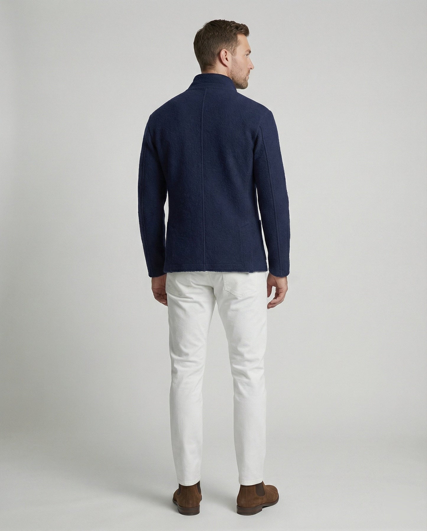Herren Strickjacke Slim Fit Elegantes Design