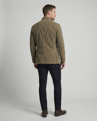 Herren Blazer Cord Modern Slimfit
