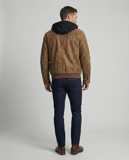 Herren Outdoor-Jacke Wasserdicht Mit Kapuze