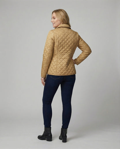 Damen Taillierte Jacke Warm Modern