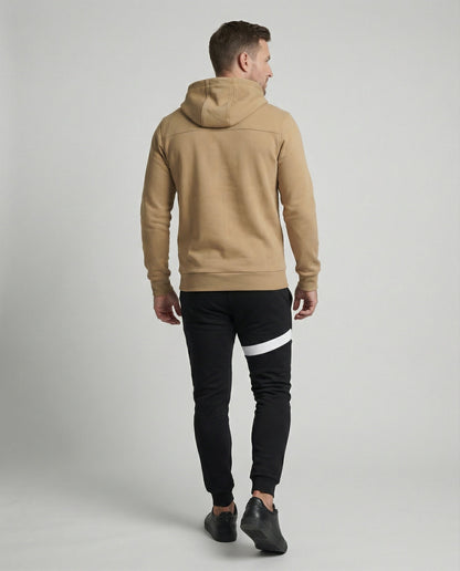Herren Sportset Graue Hoodie Jogginghose Komfort
