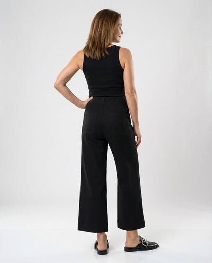 Damen Weite Hose Bequem Modischer Schnitt