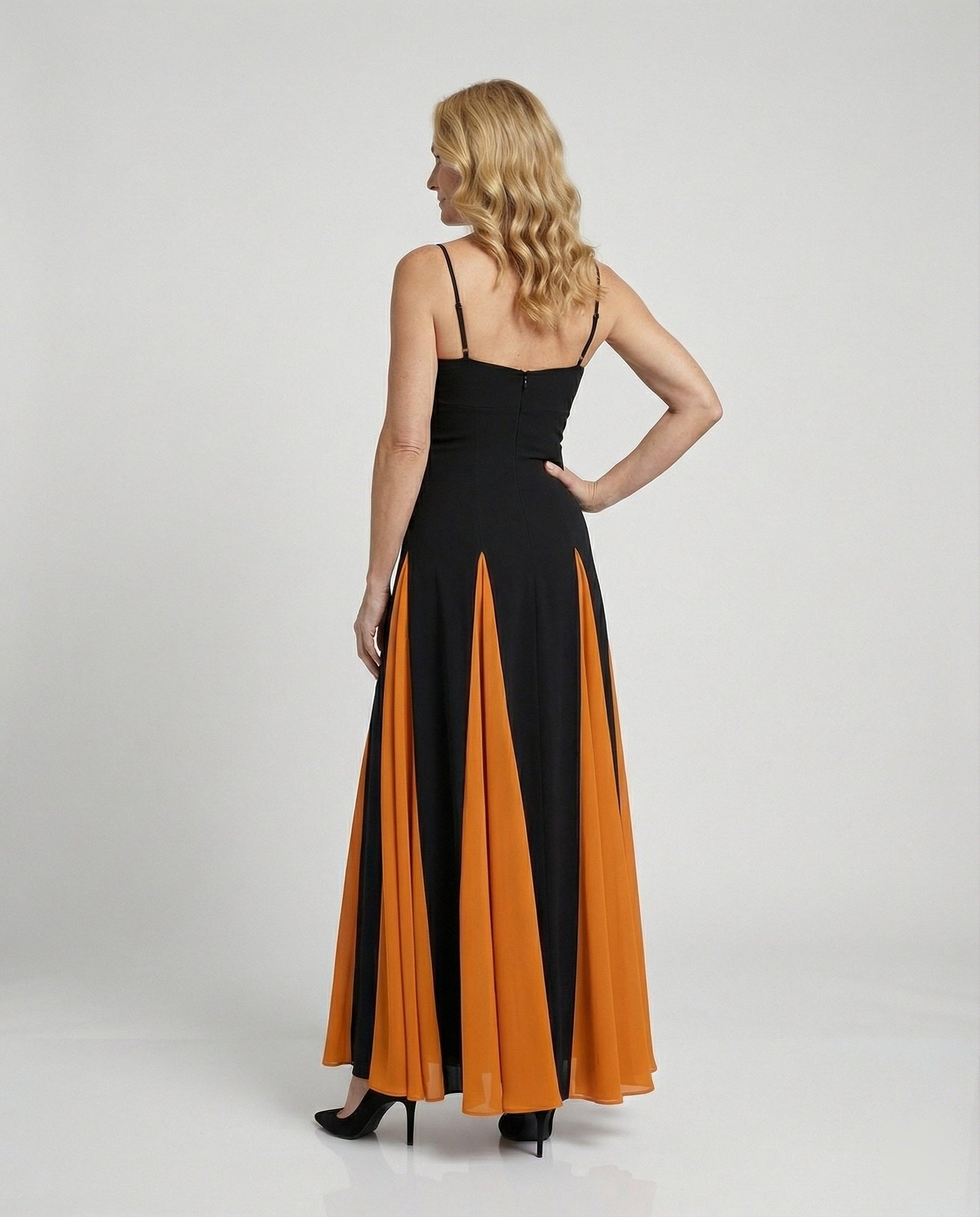 Damen Abendkleid Lang Schlitz Elegant Hochzeitskleid