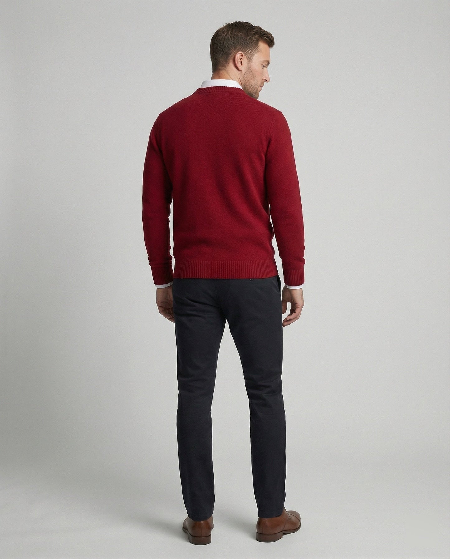 Herren Pullover Cashmere Weich