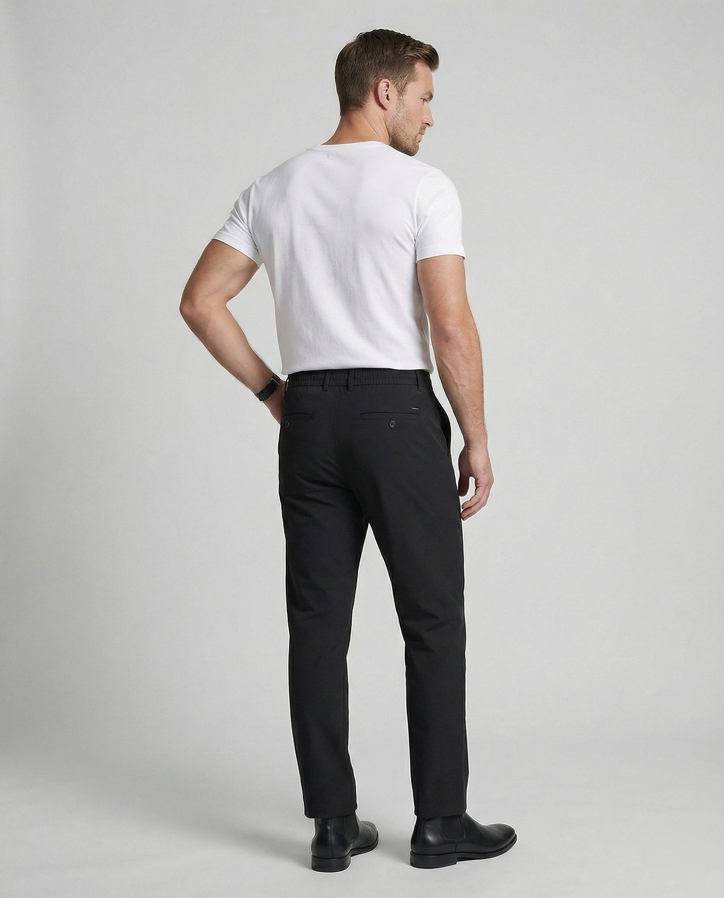 Herren Softshell-Hose Wasserdicht Vieltaschen