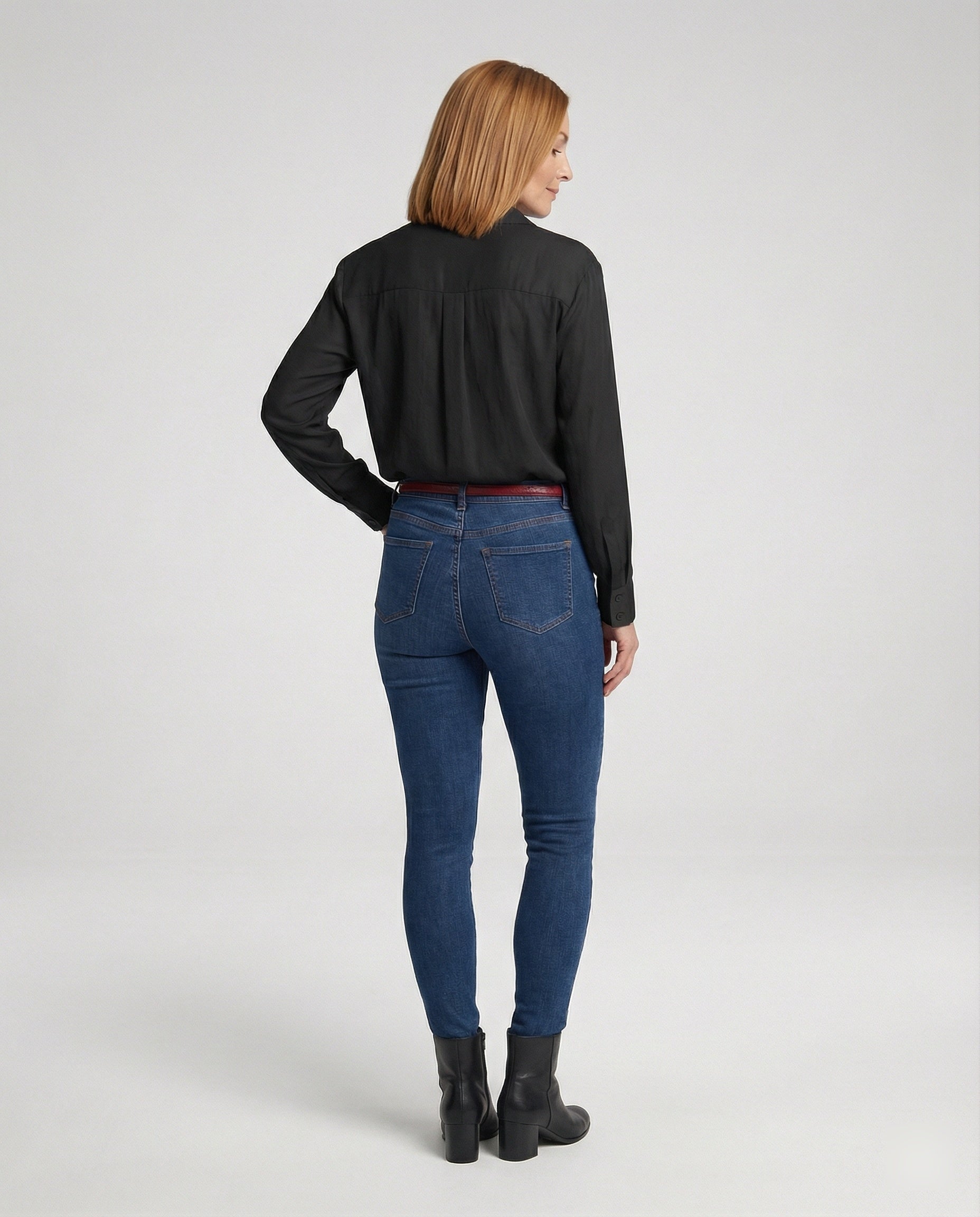 Damen Spitzenbluse Elegant Weiß - Norvielle