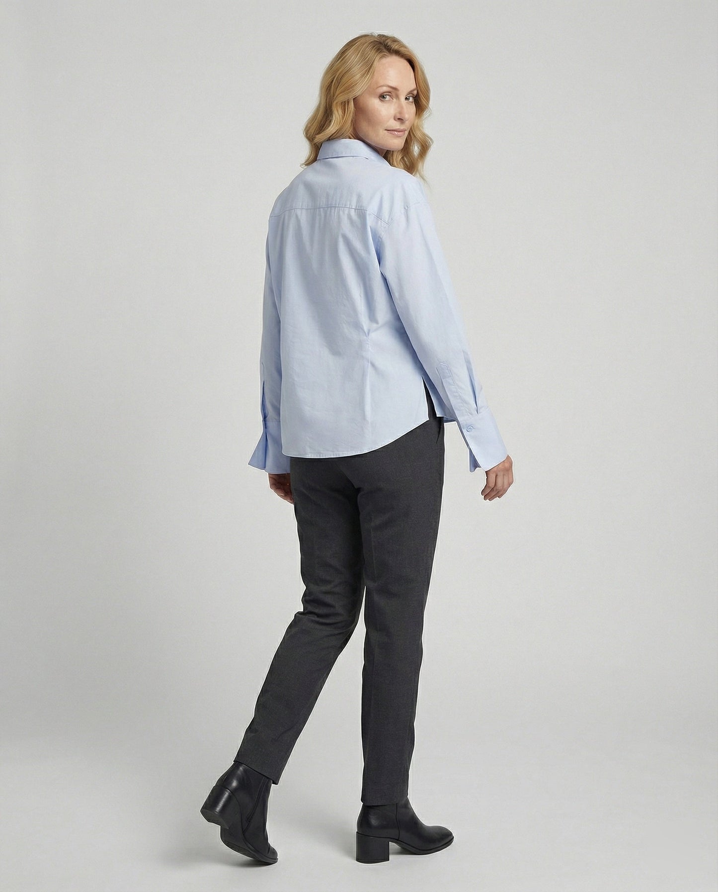 Damen Asymmetrisches Hemd Modern Trendy