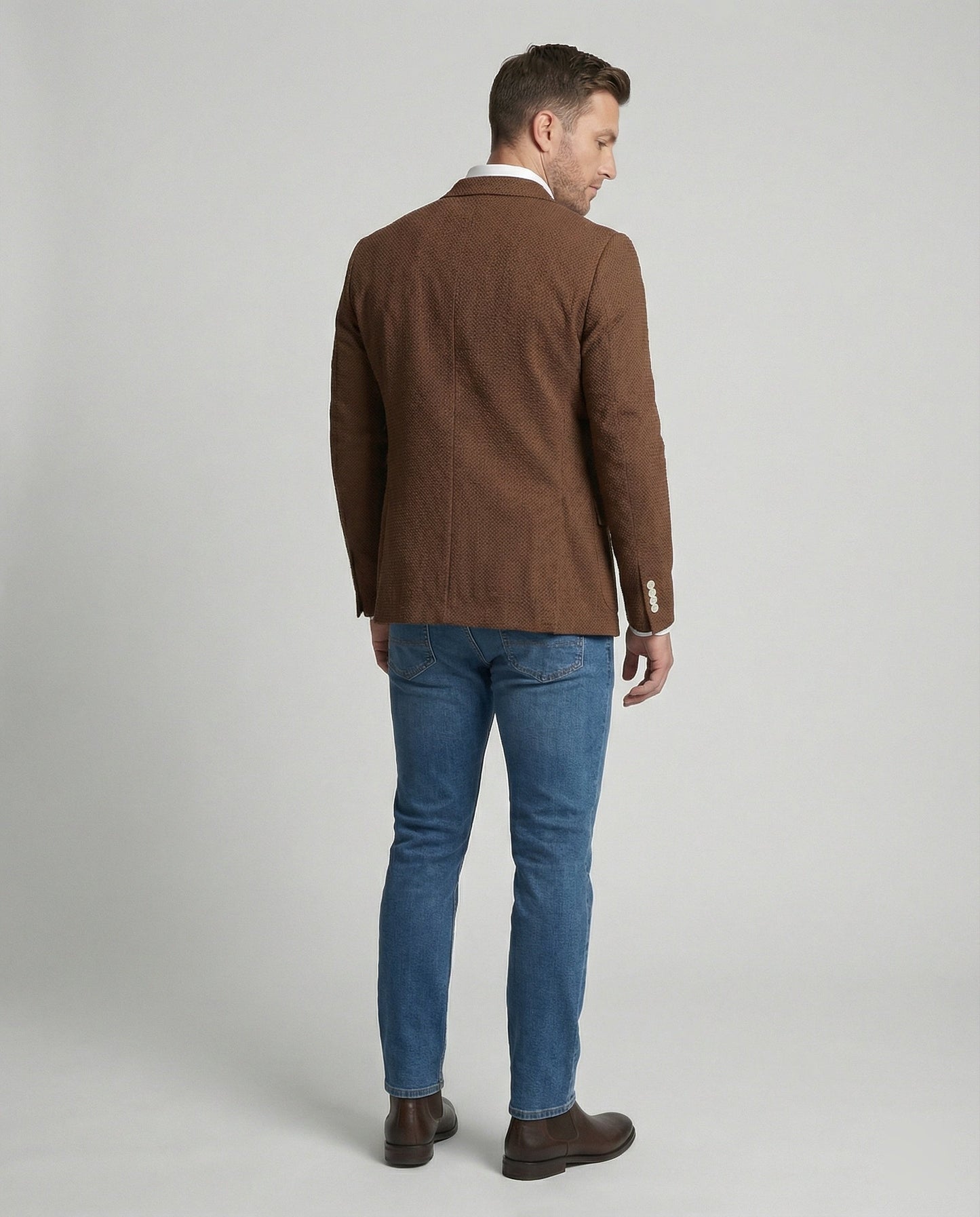 Herren Slim-Fit Blazer Modern Schlank
