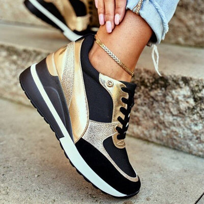 Damen High- Sportsneaker Bequem