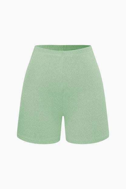 Damen Zweiteiler Set Bustier und Shorts