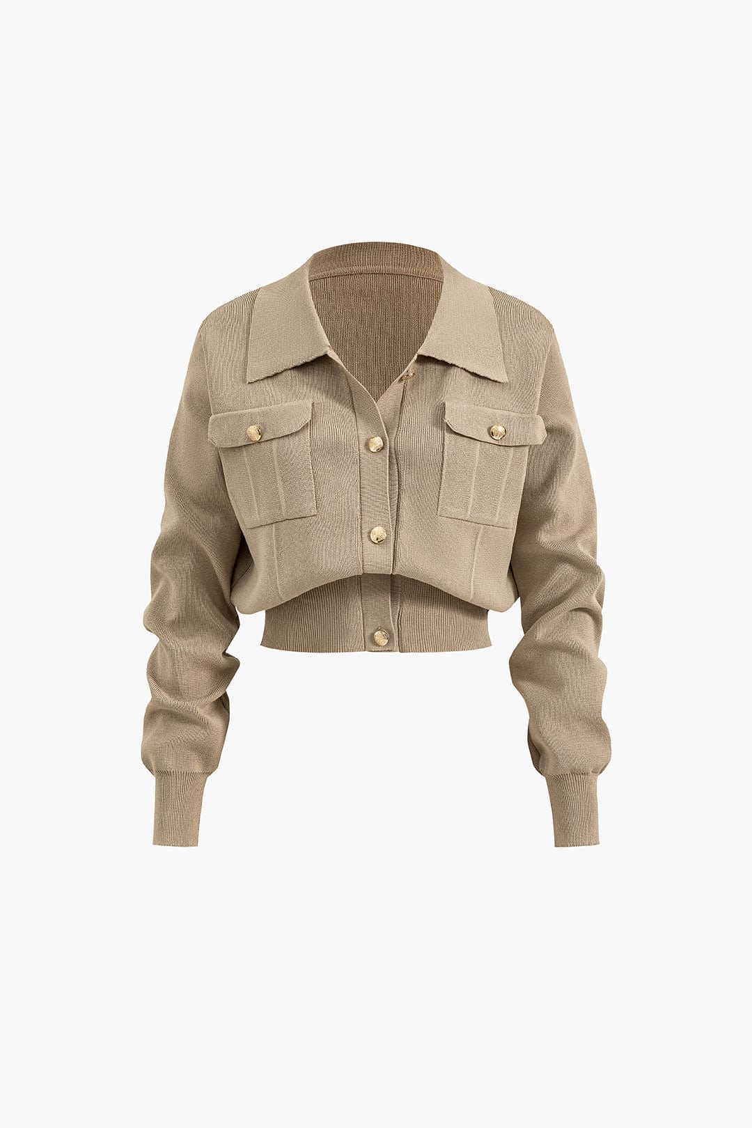 Damen Strickblazer Rock Kombination