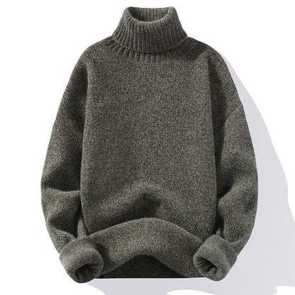 Strickpullover Damen Rollkragen Warm