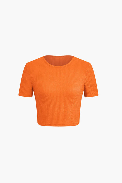 Damen Zweiteiliges Set Raffung Bekleidung