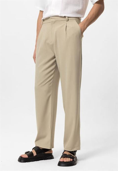 Herren Slimfit-Hose Hochtailliert